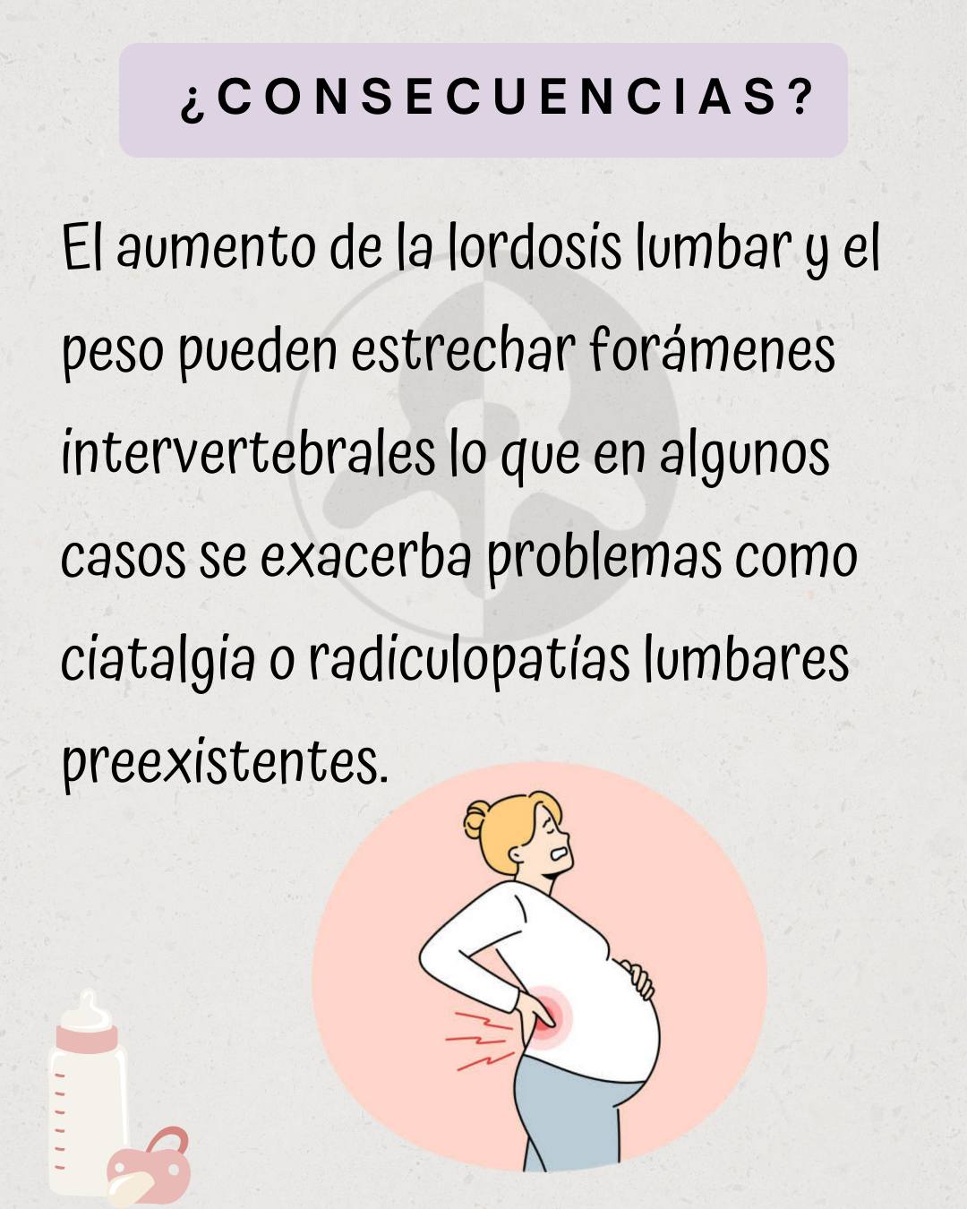 Consecuencias del dolor lumbar